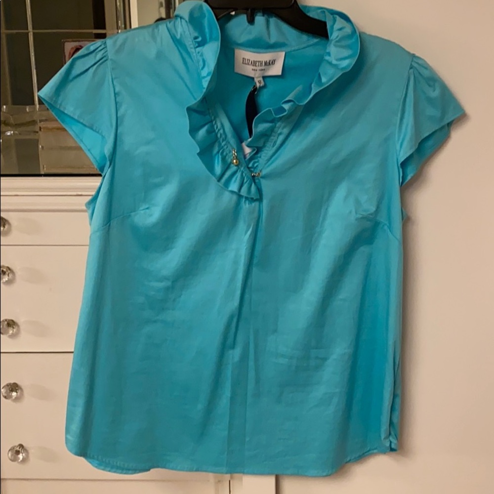 Elizabeth McKay Cotton Summer Blouse